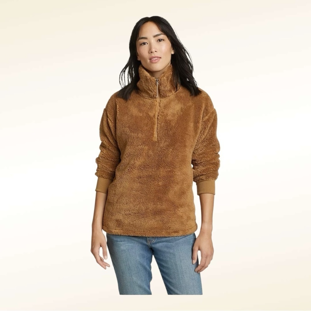 Eddie Bauer Quest Plush 1/4-Zip Fleece - Size XXL
